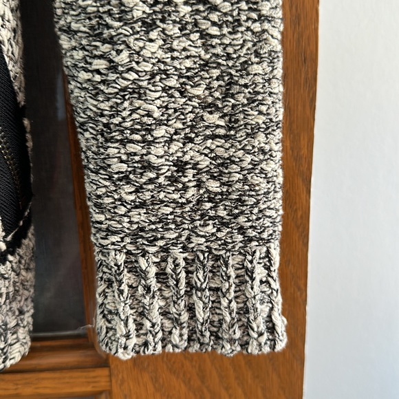 Lou & Grey xs open cardigan with moto zip pockets - Picture 4 of 6